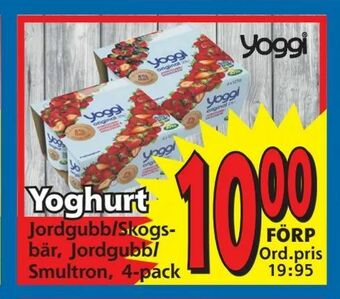Supergrossen Yoghurt erbjuda