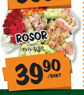 Bazaar Food market Rosor erbjuda