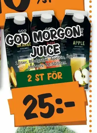 God morgon juice