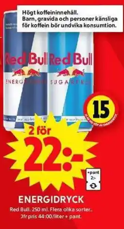 RED BULL Energidryck