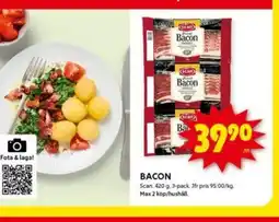 ICA Kvantum SCAN Bacon erbjuda