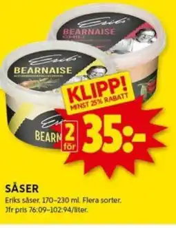 ICA Kvantum Såser erbjuda
