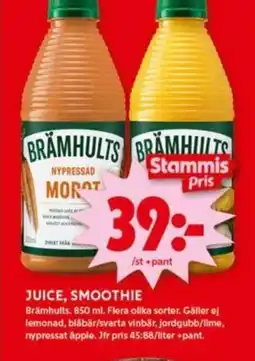 BRÄMHULTS Juice, Smoothie