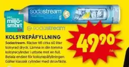 ICA Kvantum SODASTREAM Kolsyrepåfyllning erbjuda