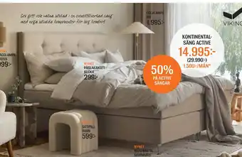 Mio KONTINENTALSÄNG ACTIVE erbjuda