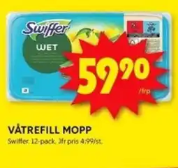 ICA Kvantum Våtrefill mopp erbjuda