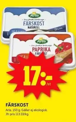 ICA Kvantum Färskost erbjuda