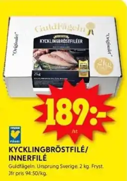 ICA Kvantum Kycklingbröstfile/ innerfilé erbjuda