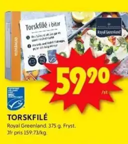 ICA Kvantum Torskfilé erbjuda