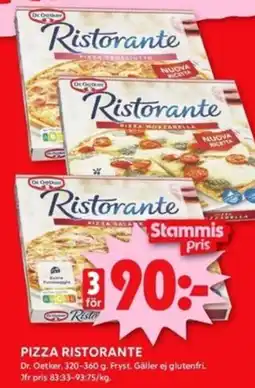 ICA Kvantum Pizza Ristorante erbjuda