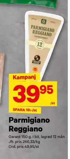City Gross Parmigiano Reggiano erbjuda