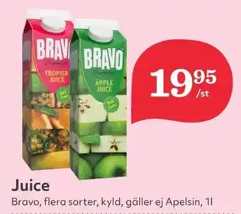 Hemköp BRAVO Juice erbjuda
