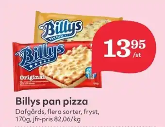 Hemköp BILLYS Pan Pizza erbjuda