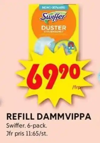 ICA Kvantum Refill Dammvippa erbjuda