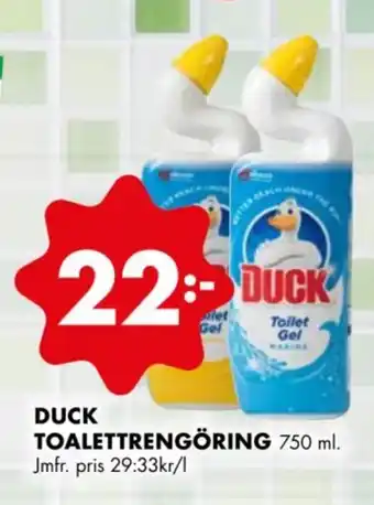 ÖoB DUCK Toalettrengöring erbjuda