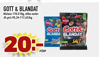 Nya Pulsen GOTT & BLANDAT erbjuda