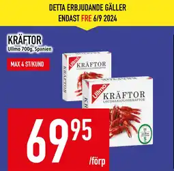 Matdax KRÄFTOR erbjuda