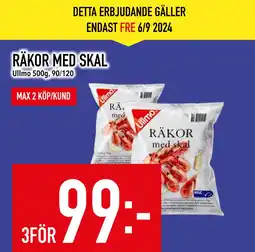 Matdax RÄKOR MED SKAL erbjuda