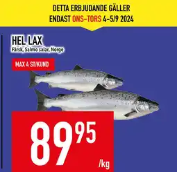 Matdax HEL LAX erbjuda