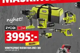 Bauhaus VERKTYGSPAKET RCK184-150S ONE+ 18V erbjuda