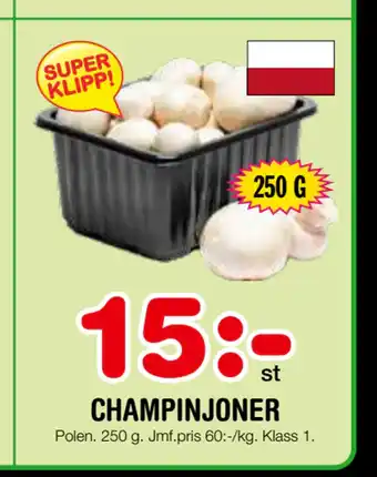 Nya Pulsen CHAMPINJONER erbjuda