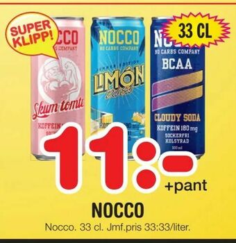 Nya Pulsen Nocco erbjuda