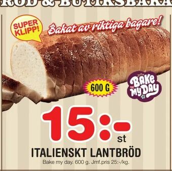 Nya Pulsen Italienskt lantbröd erbjuda
