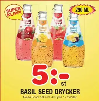 Basil seed drycker
