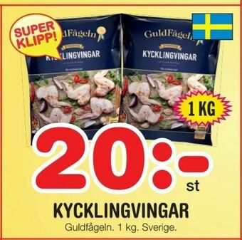 Nya Pulsen Kycklingvingar erbjuda