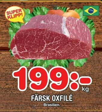 Nya Pulsen Färsk oxfilé erbjuda