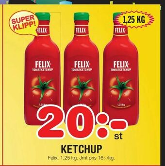 Nya Pulsen Ketchup erbjuda