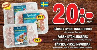 Nya Pulsen Färsk kycklingfärs erbjuda
