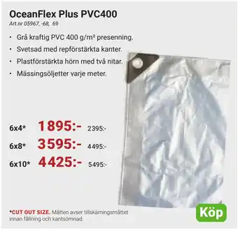 Erlandsons Brygga OceanFlex Plus PVC400 erbjuda