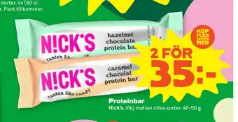 Stora Coop Proteinbar erbjuda