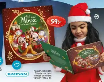 Leklust Kärnan Barnbok Disney erbjuda