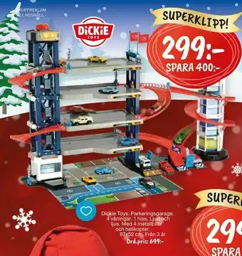 Dickie Toys. Parkeringsgarage