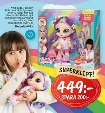 Kindi Kids Rainbow Kate