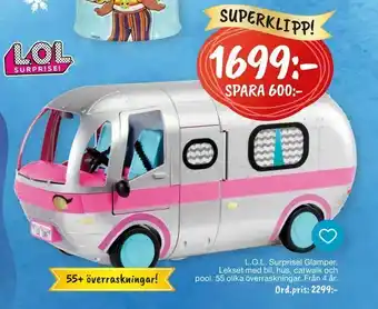 Leklust L.O.L. Surprise! Glamper erbjuda