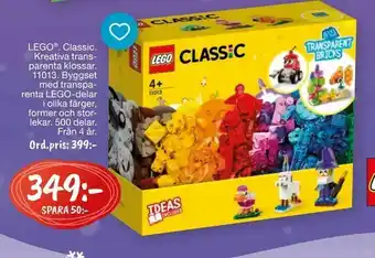 Leklust LEGO ® Classic erbjuda