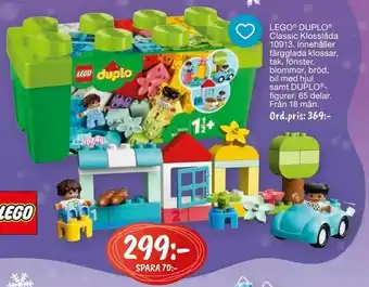 Leklust LEGO ® DUPLO ® Classic Klosslåda 10913 erbjuda