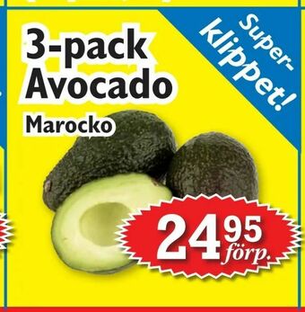 T-jarlen 3-pack Avocado erbjuda