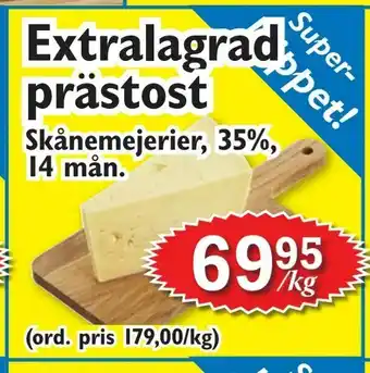 T-jarlen Extralagrad prästost erbjuda