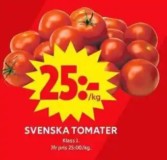 ICA Maxi Svenska Tomater erbjuda