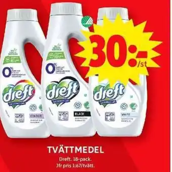 ICA Maxi DREFT Tvättmedel erbjuda