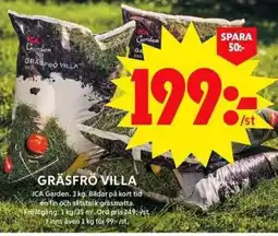 ICA Maxi Gräsfrö Villa erbjuda