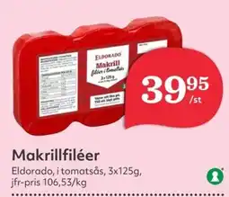Hemköp ELDORADO Makrillfiléer erbjuda