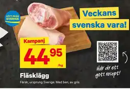 City Gross Fläsklägg erbjuda