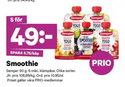 City Gross Smoothie erbjuda