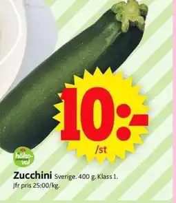 ICA Supermarket Zucchini erbjuda