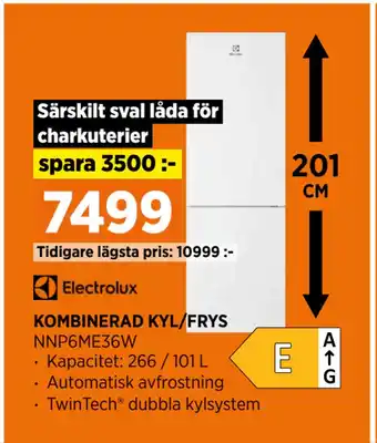 Power KOMBINERAD KYL/FRYS erbjuda